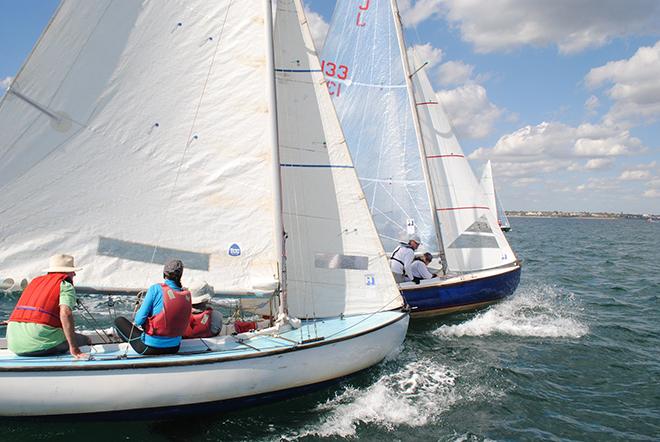 Race start on day two of the Victorian Jubilee Championships at Brighton - Victorian Jubilee Championships 2014 © David Staley - copyright